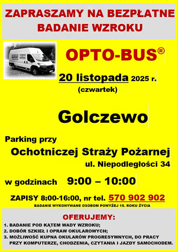 Zapraszamy do udziału w bezpłatnym badaniu wzroku