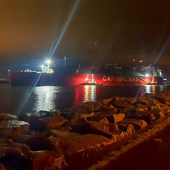 400. dostawa LNG do gazoportu w winoujciu – wany kamie milowy w budowaniu polskiej suwerennoci energetycznej