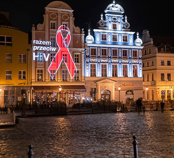 Epidemia HIV grona w Polsce