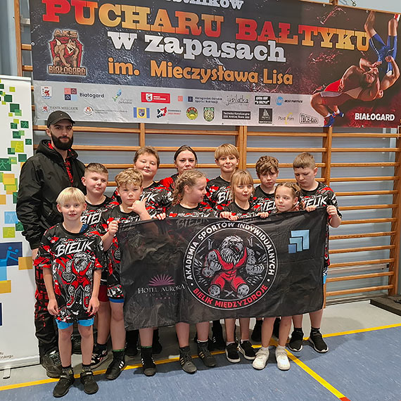 Młodzi zapaśnicy ASI Bielik z Międzyzdrojów zdobyli 8 medali w Pucharze Bałtyku!