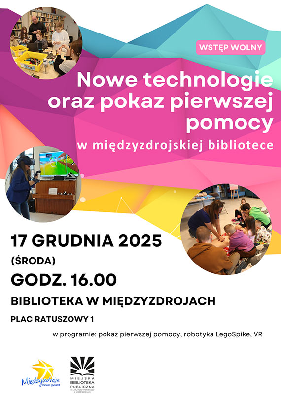 Nowe technologie oraz pokaz pierwszej pomocy w midzyzdrojskiej bibliotece