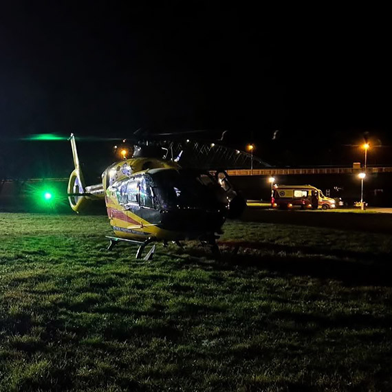 �mig�owiec LPR l�dowa� w Wolinie