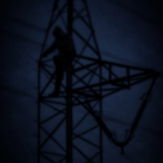 Mężczyzna na słupie wysokiego napięcia. Kilkugodzinna akcja służb w gminie Wolin