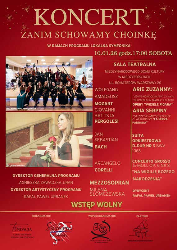Orkiestra Sinfonietta zagra w Mi�dzynarodowym Domu Kultury!