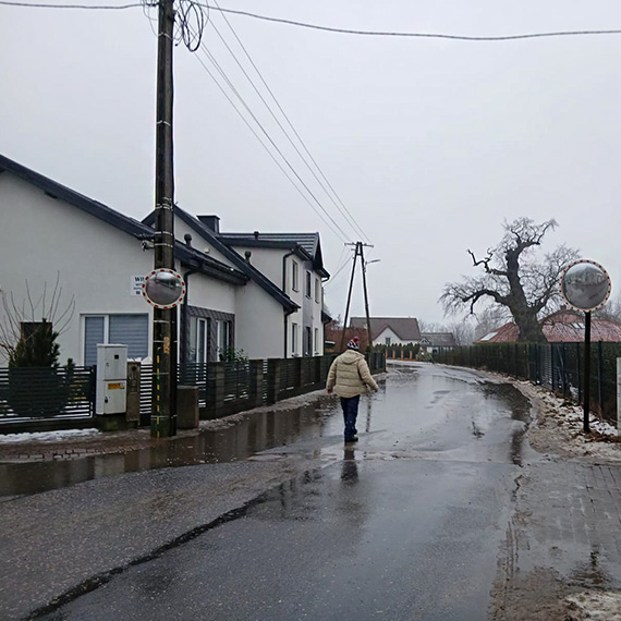 Ulica Turkusowa w Wapnicy zn�w pod wod�? Mieszkaniec alarmuje, zdj�cia pokazuj� problem