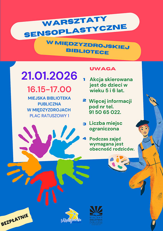 Warsztaty sensoplastyczne dla najm�odszych w Mi�dzyzdrojach. Zaj�cia ju� 21 stycznia