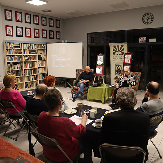 Gram dla ludzi i dla widowni– czyli spotkanie ze Sławomirem Łosowskim