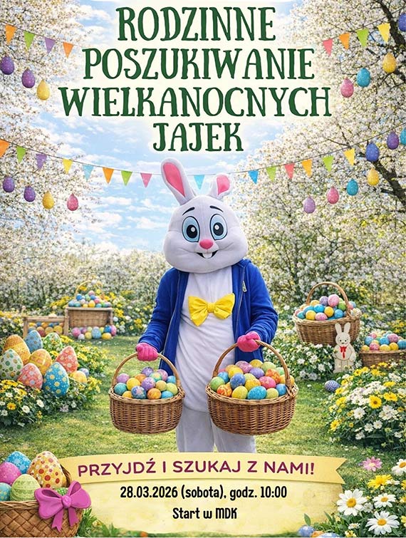 Rodzinne poszukiwanie wielkanocnych jajek w Mi�dzyzdrojach