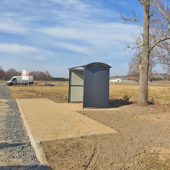 Nowy przystanek w P�ocinie ju� gotowy