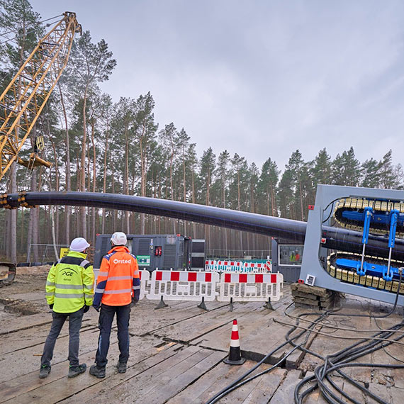 Przewierty sterowane morze–l�d (HDD) dla Baltica 2 ju� gotowe