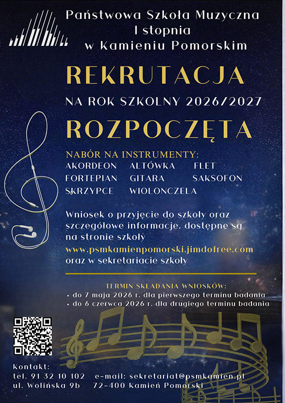 Rekrutacja do Pa�stwowej Szko�y Muzycznej