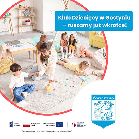 Klub Dzieci�cy w Gostyniu – ruszamy ju� wkr�tce!