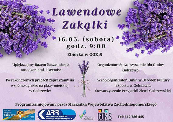 Stwórzmy razem „Lawendowe Zakątki” w Golczewie!