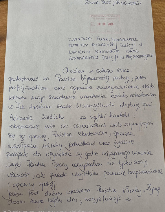 Słowa uznania są dla nas największą motywacją